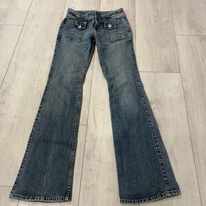 Revolt women boot cut jeans size 7